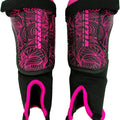 Vizari Cali Soccer Shin Guard with Ankle Protection – Pink/Black