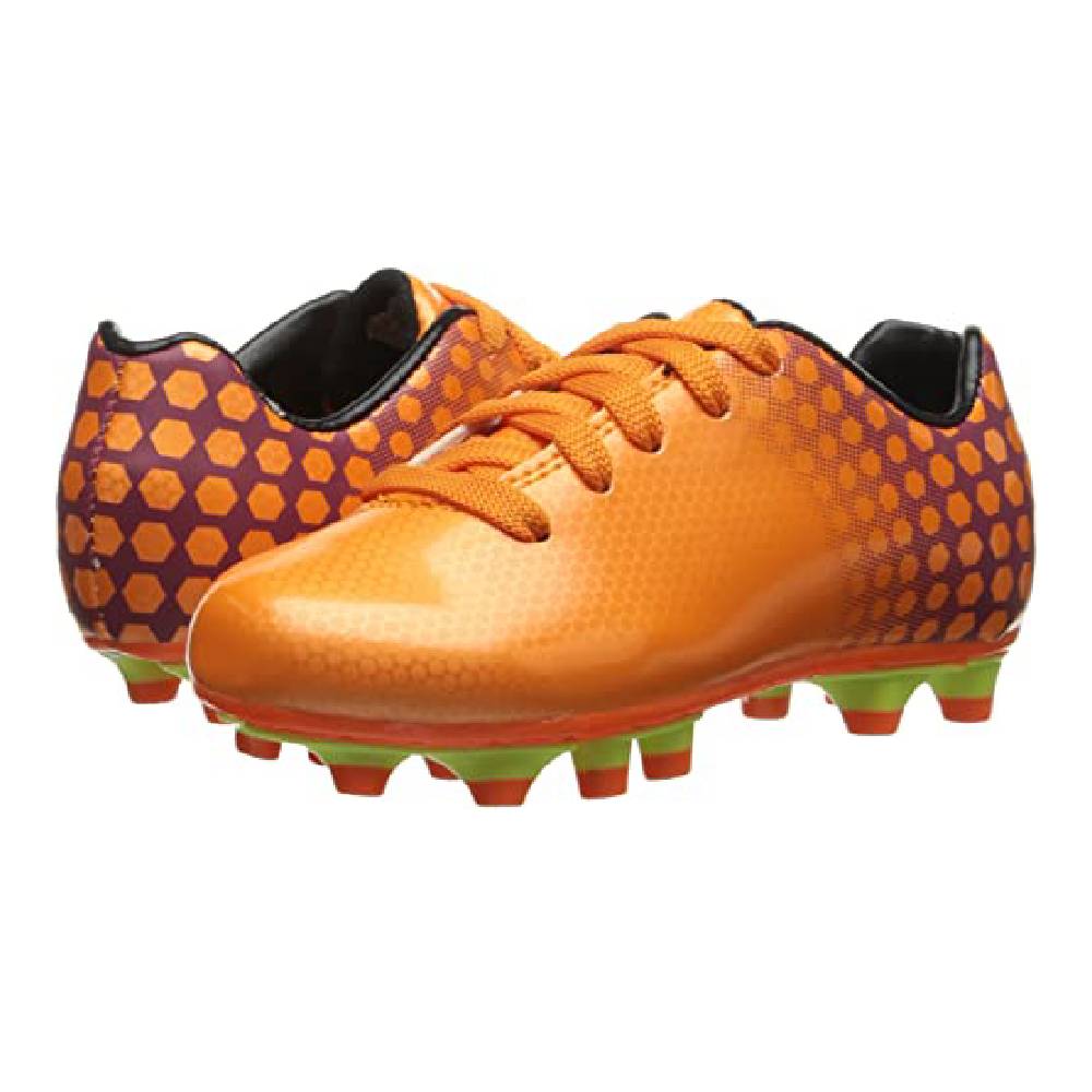 Palomar Firm Ground Soccer Cleats - Orange/Purple - Vizari Sports