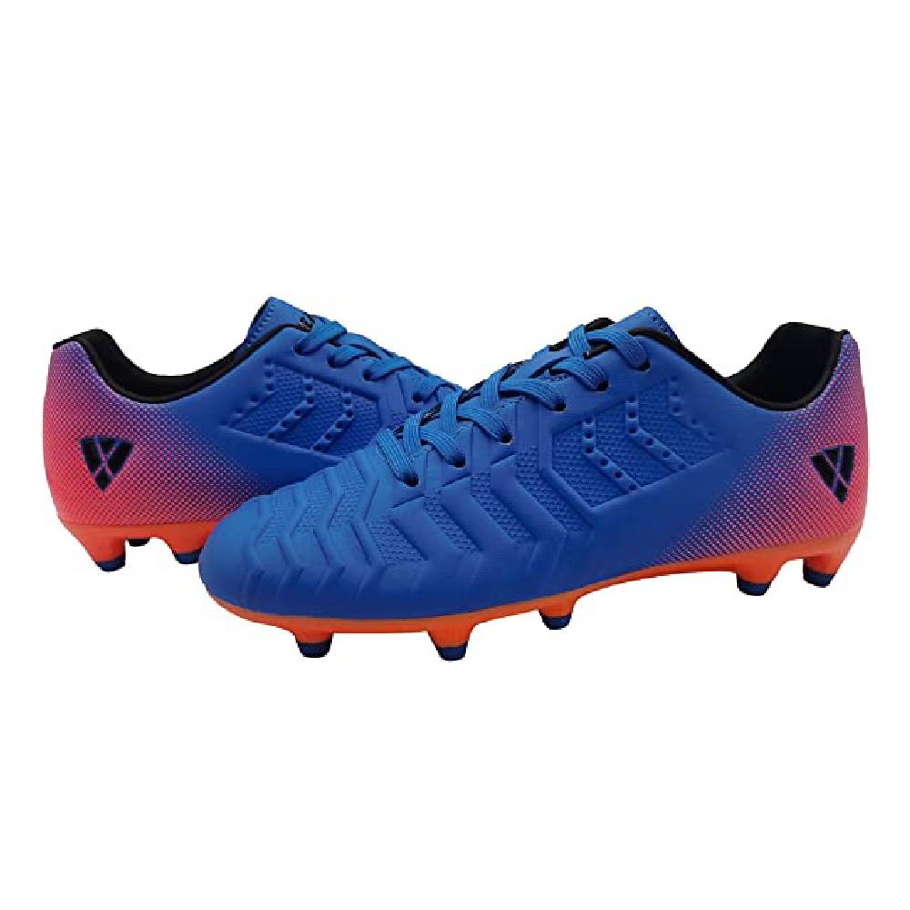 Laguna JR. Firm Ground Soccer Shoes -Royal Blue/Orange - Vizari Sports