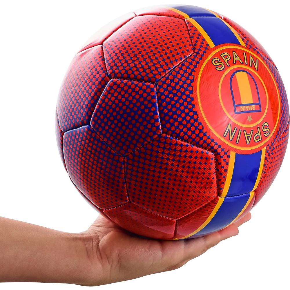 Y18 Spain Soccer Ball-Red - Vizari Sports