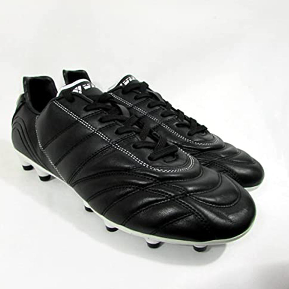 Classico Firm Ground Soccer Shoes - Black/White