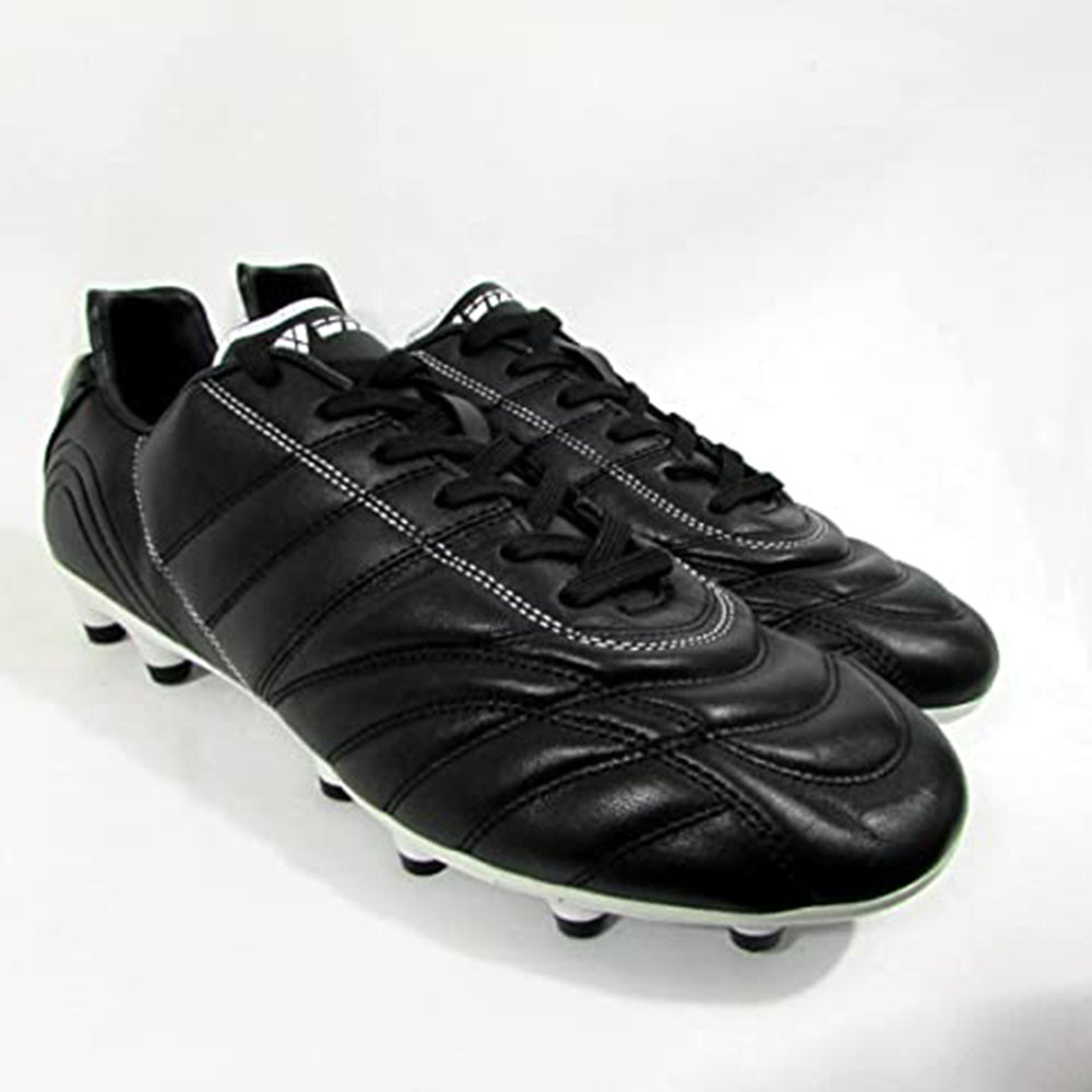 Classico Firm Ground Soccer Shoes -Black/White