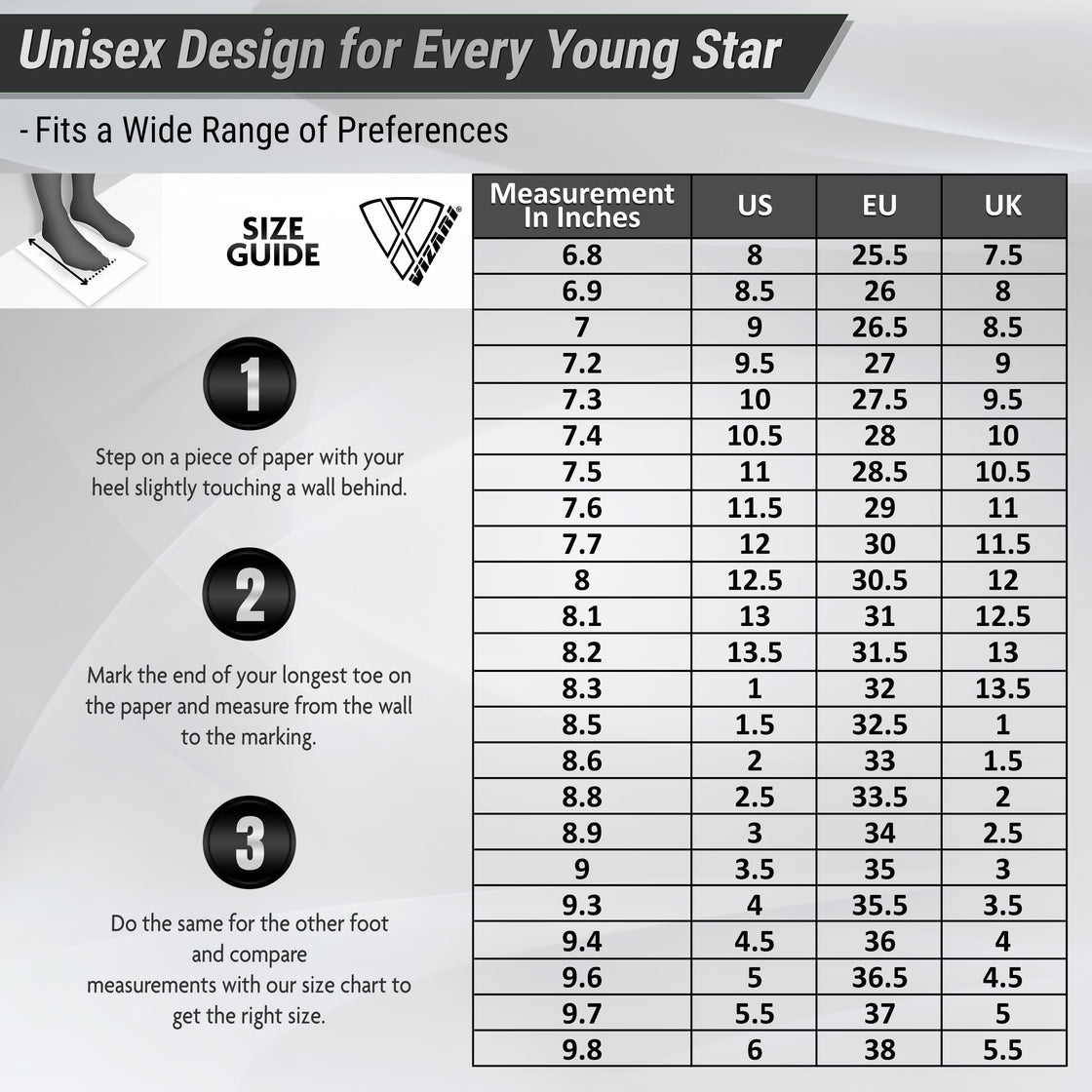 Tesoro JR. Indoor Soccer Shoes-Black/White - Vizari Sports