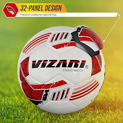 Stadio Match NFHS Soccer Ball-White