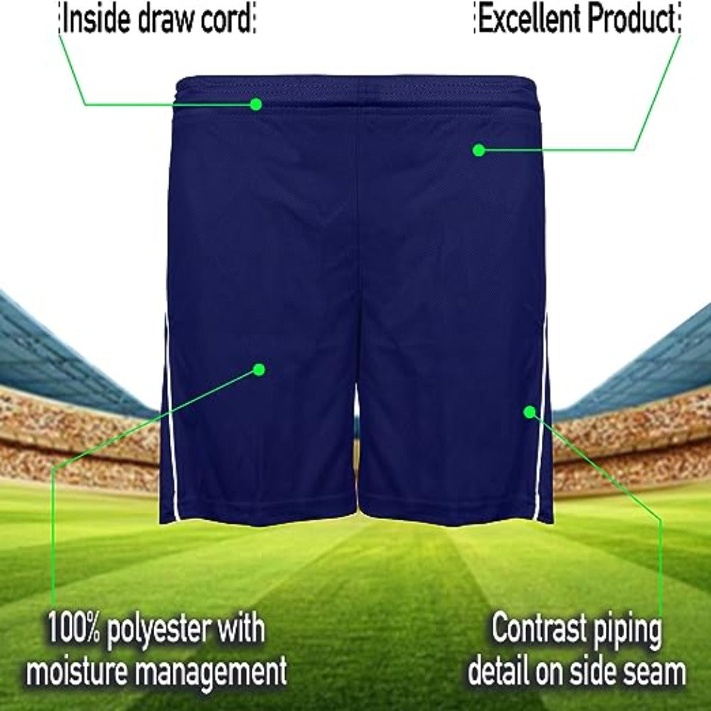 Dynamo Soccer Shorts-Navy Blu