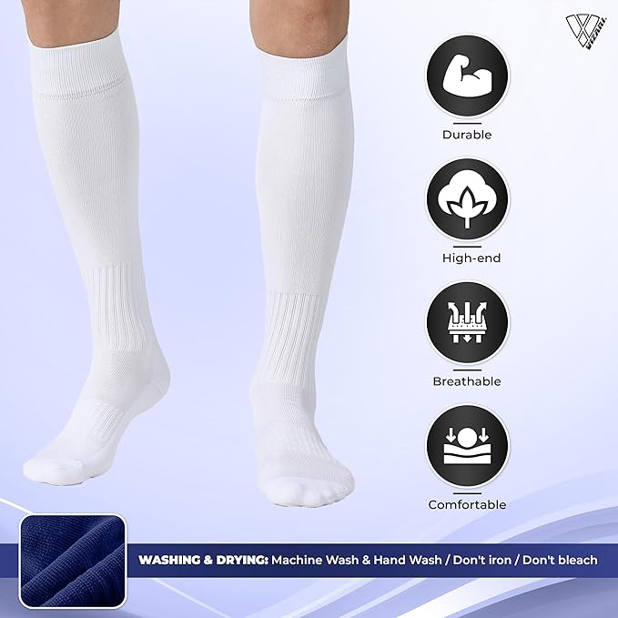 Calza Sock-White - Vizari Sports