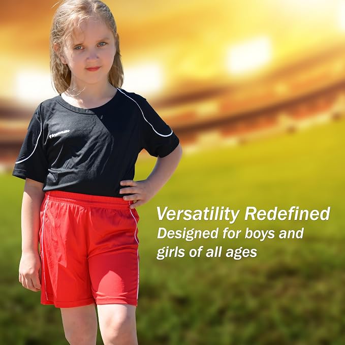 Vizari Dynamo Soccer Shorts – Red