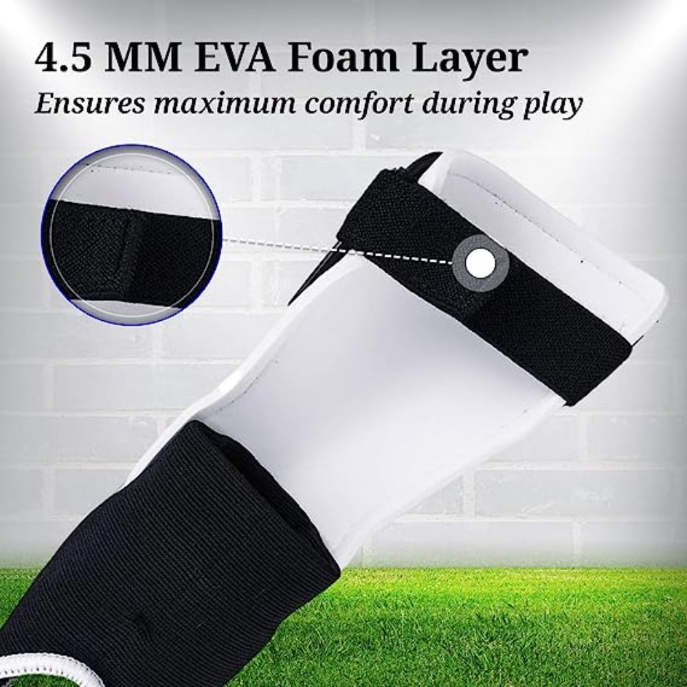 Zodiac Soccer Shin Guard with Detachable Ankle Protection-Black - Vizari Sports