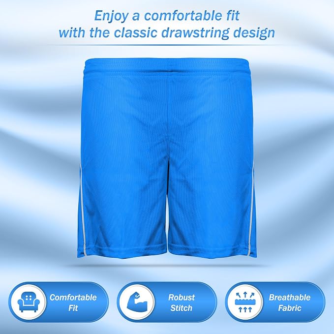 Vizari Dynamo Soccer Shorts - Royal Blue