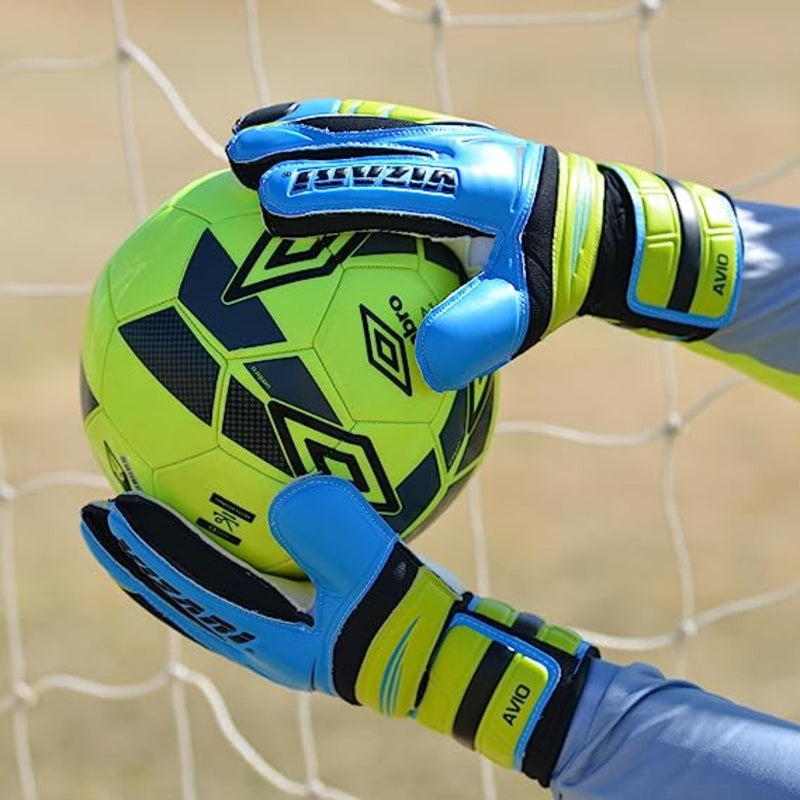 Avio F.P. Goalkeeping Glove-Blue/Green - Vizari Sports