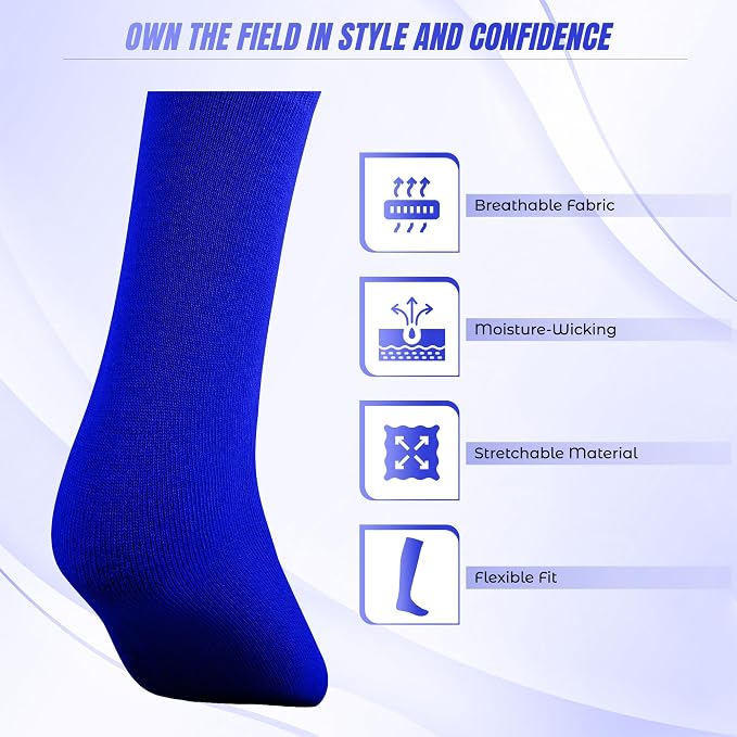 Vizari League Soccer Sock - Royal