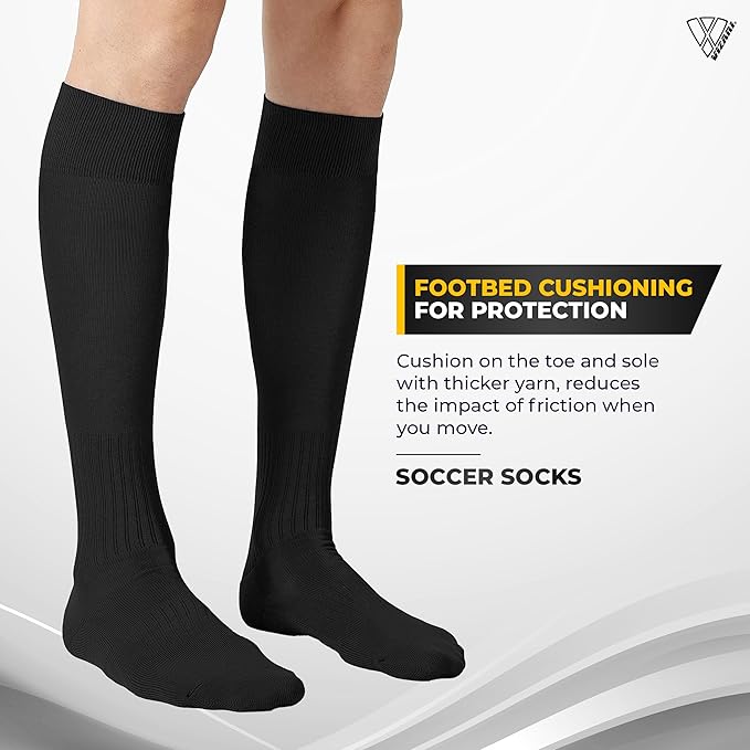 Calza Sock-Black - Vizari Sports