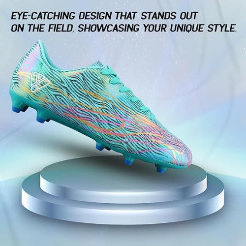 Ladera Firm Ground Soccer Shoes-Aqua - Vizari Sports