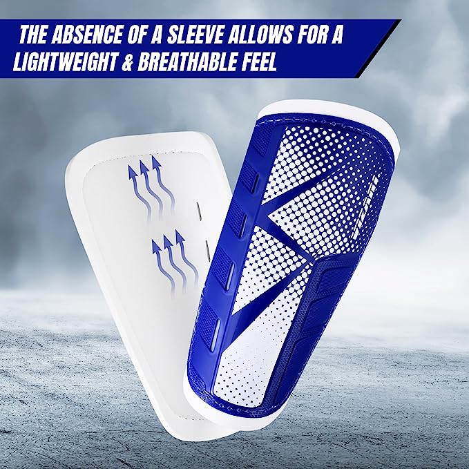 Vector Soccer Shin Guard-Blue - Vizari Sports