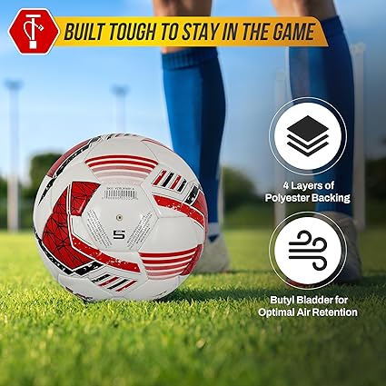 Stadio Match NFHS Soccer Ball-White