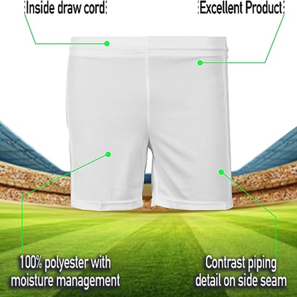 Dynamo Soccer Shorts-White