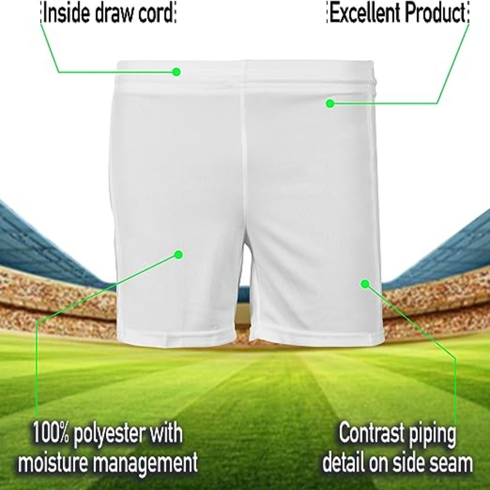 Dynamo Soccer Shorts-White - Vizari Sports