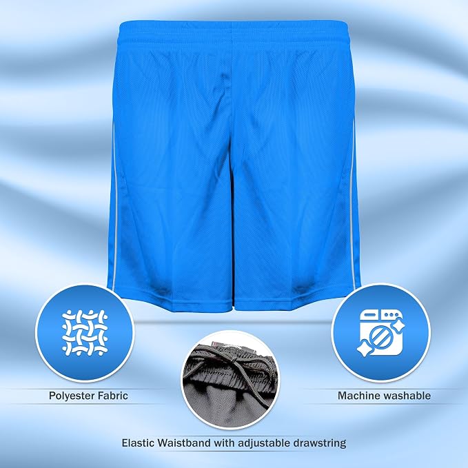 Vizari Dynamo Soccer Shorts - Royal Blue