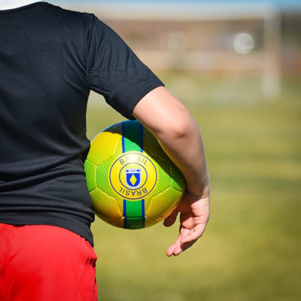 Y18 Brazil Soccer Ball - Yellow - Vizari Sports