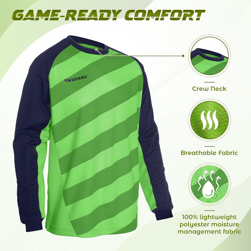 Vizari Padova Goalkeeping Jersey – Green/Navy