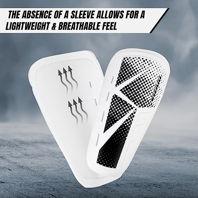 Vector Soccer Shin Guard-White - Vizari Sports