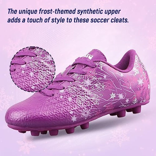 Frost 3 Firm Ground Soccer Shoes-Purple