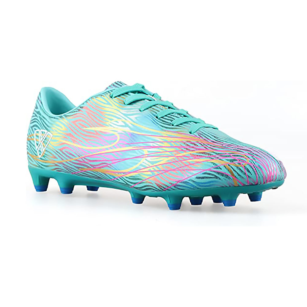 Ladera Firm Ground Soccer Cleats- Aqua