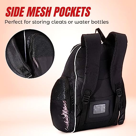 Solano Soccer Sport Backpack-Red - Vizari Sports