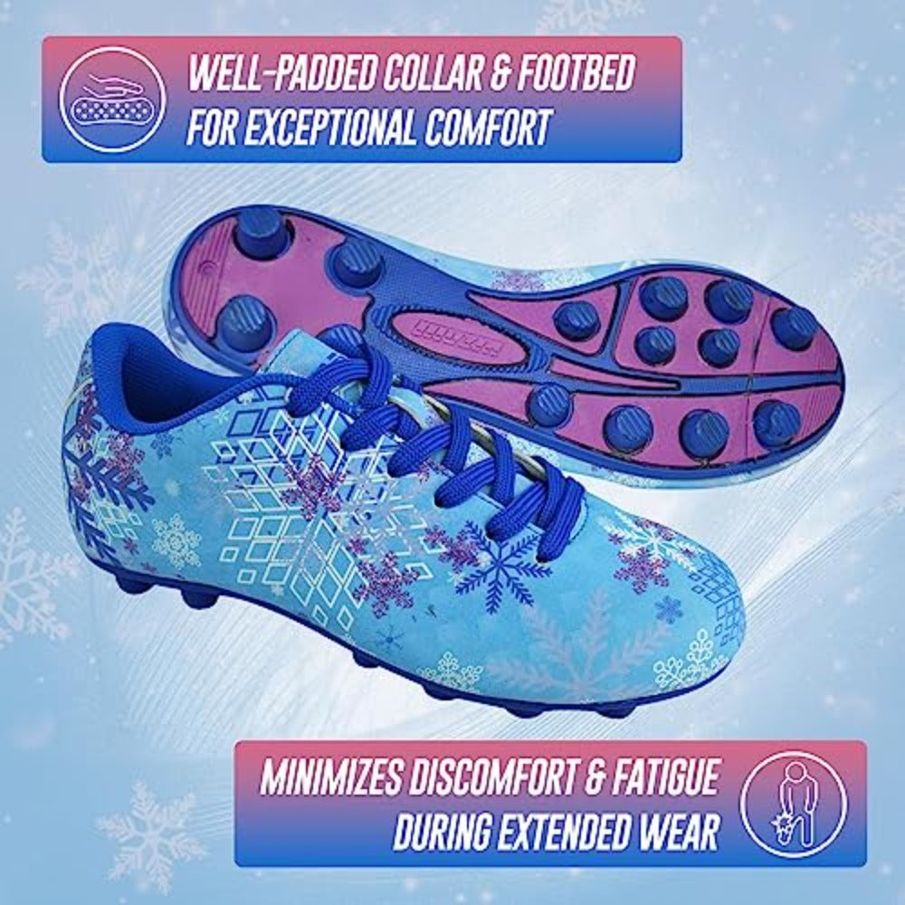 Frost 2 Firm Ground Soccer Shoes -Blue/Purple - Vizari Sports