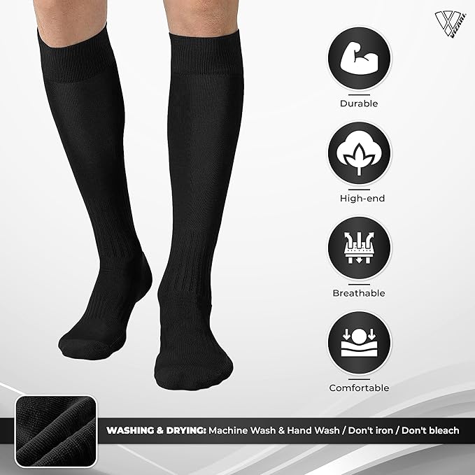 Calza Sock-Black - Vizari Sports