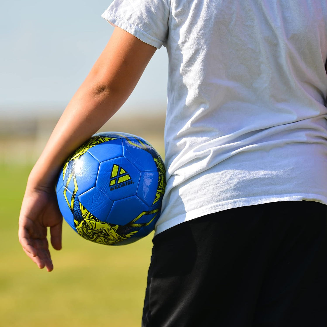 Toledo Soccer Ball-Blue/Neon Yellow - Vizari Sports