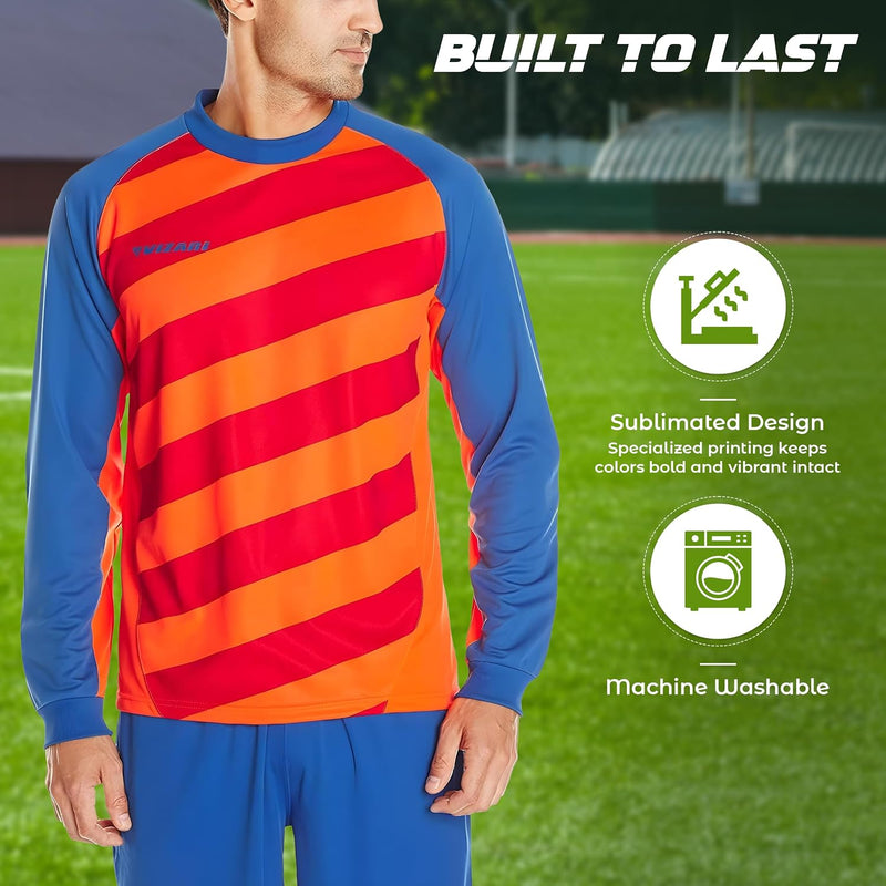 Vizari Padova Goalkeeping Jersey – Orange/Royal