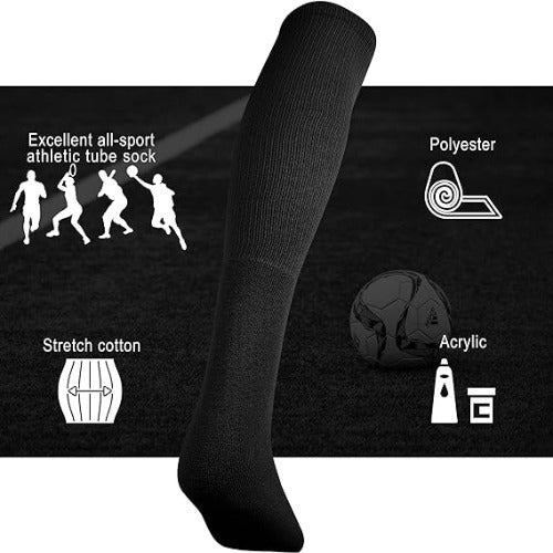 League Sock-Black - Vizari Sports
