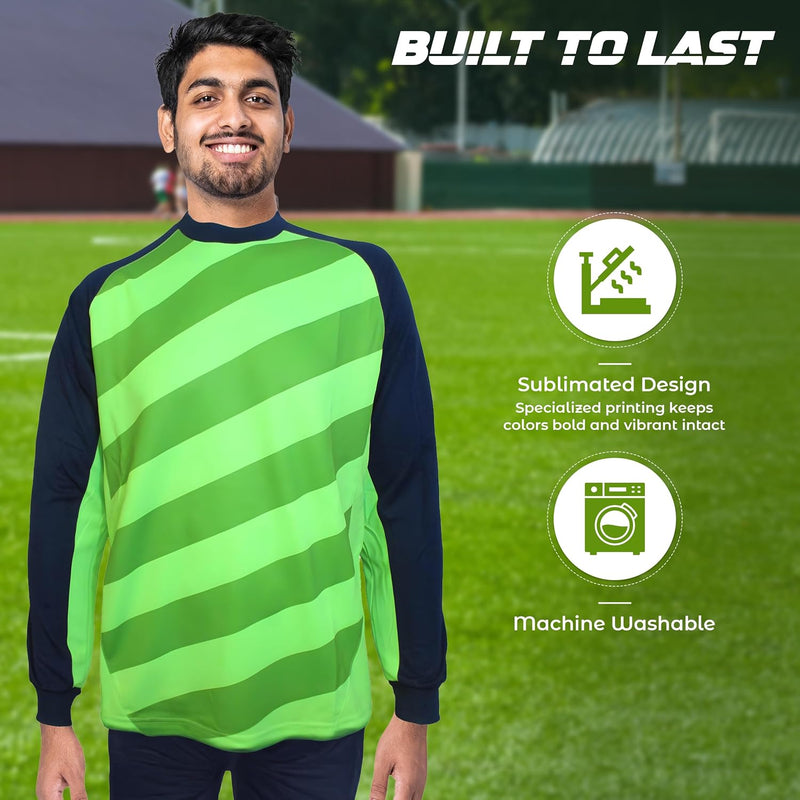 Vizari Padova Goalkeeping Jersey – Green/Navy