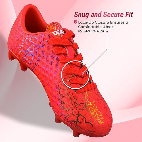 Vizari Zodiac Fg Youth Soccer Shoes with Two Pair of Socks - Vizari Sports