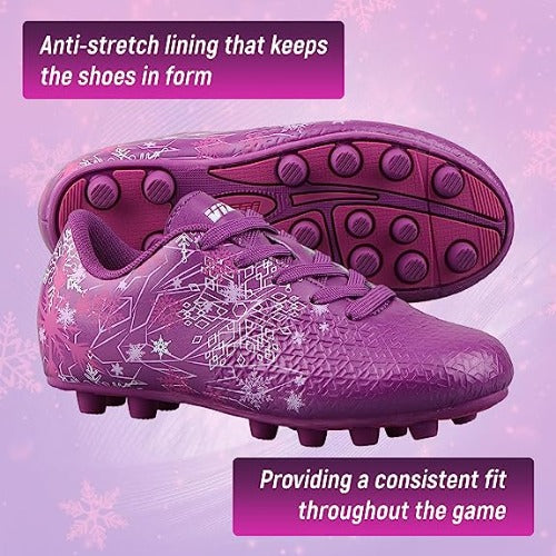 Frost 3 Firm Ground Soccer Shoes-Purple - Vizari Sports