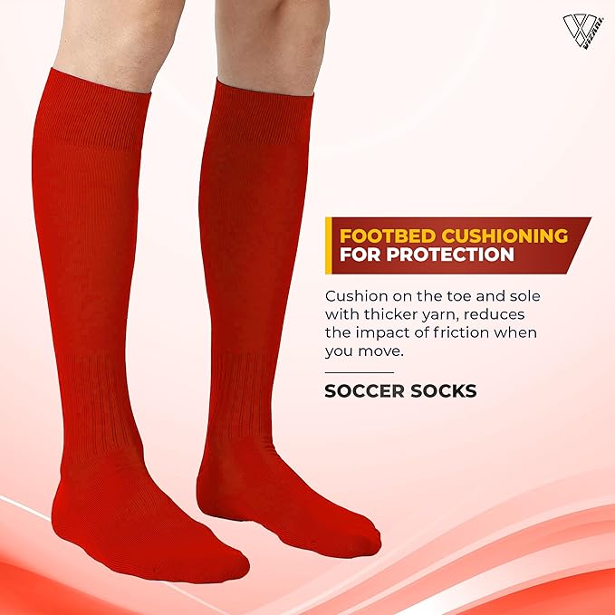 Calza Sock-Red - Vizari Sports