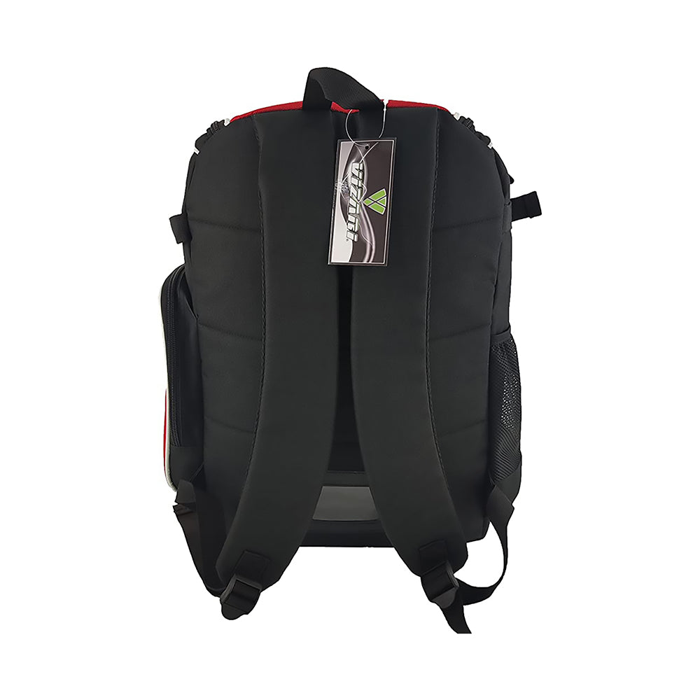 Cambria Soccer Backpack-Red/White