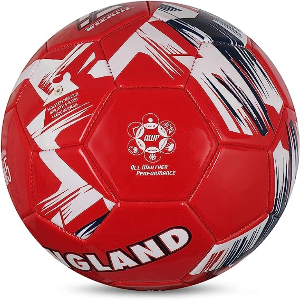 National Team Soccer Balls-England Red - Vizari Sports