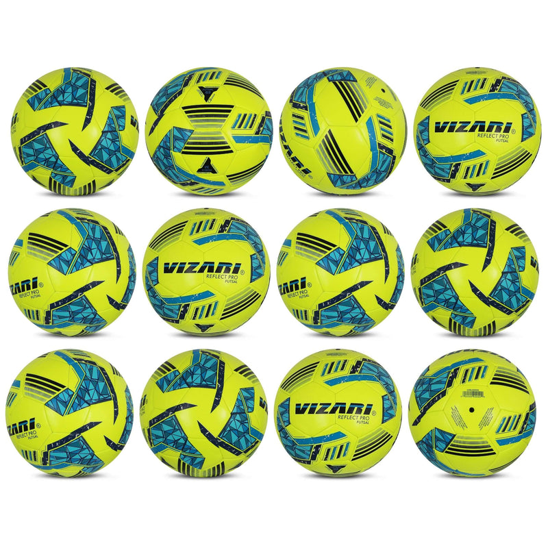 Reflect Pro Premium Indoor Soccer Ball - Lime Yellow - Vizari Sports