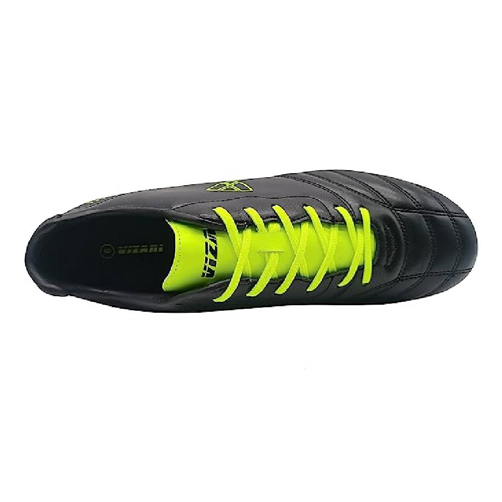 Redondo Firm Ground Soccer Shoes-Black/Green - Vizari Sports