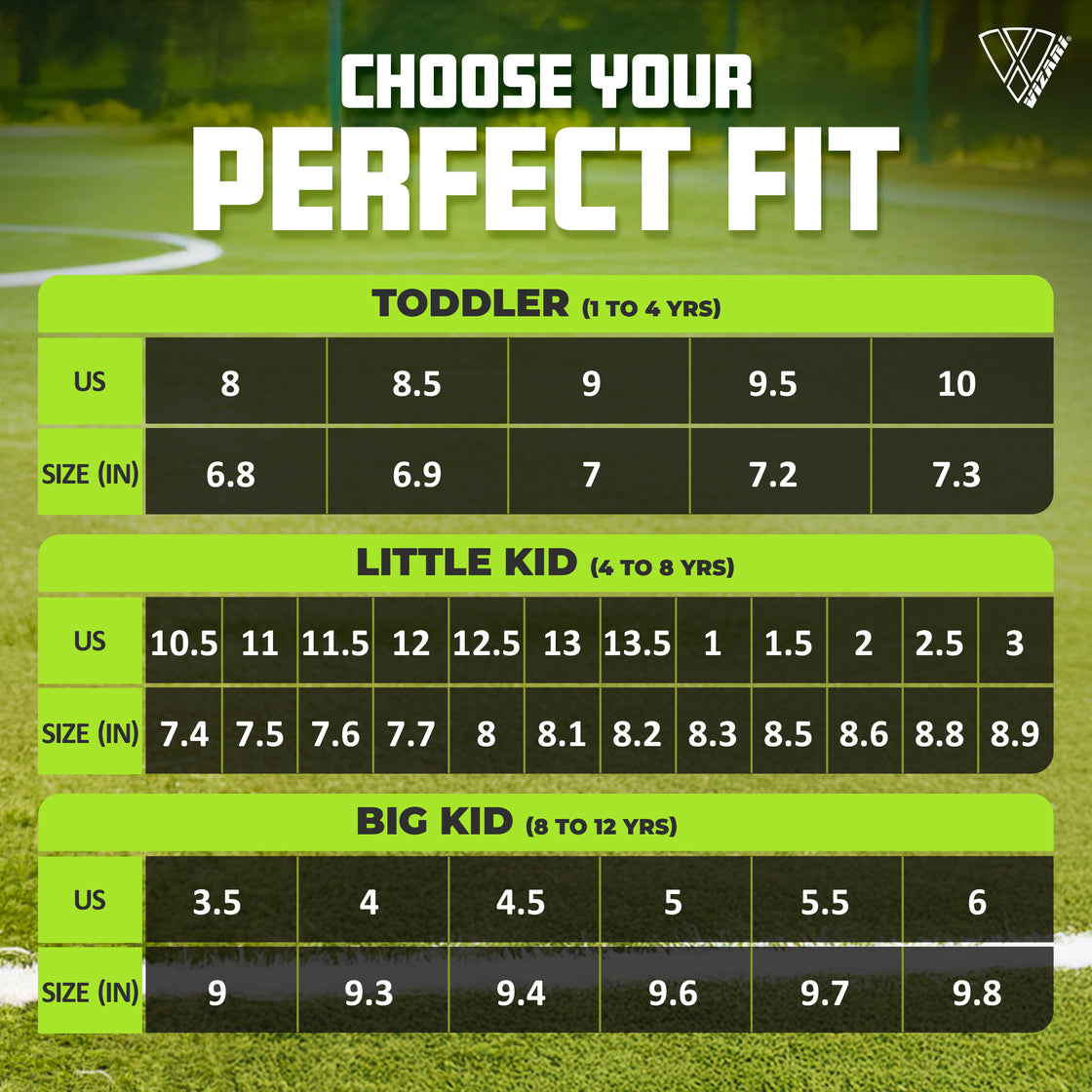 Zodiac Velcro Junior Turf Soccer Shoes - Green