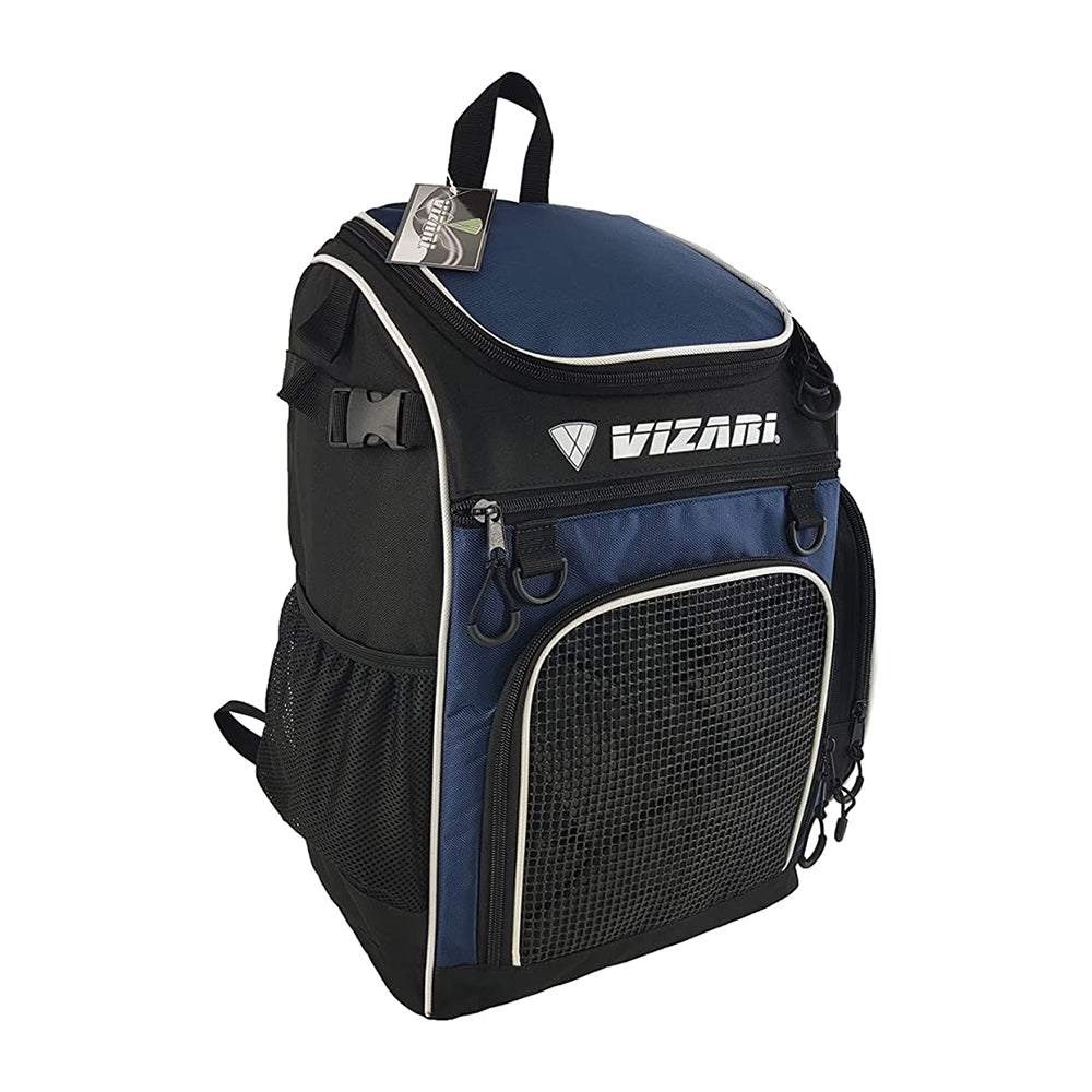 Cambria Soccer Backpack - Navy/White