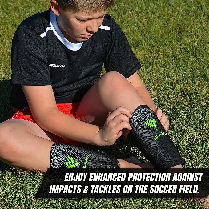 Vector Soccer Shin Guard-Black - Vizari Sports