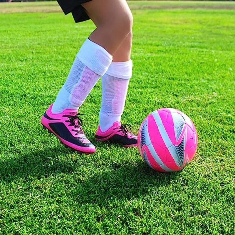 Infinity Firm Ground Soccer Shoes -Pink/Black - Vizari Sports