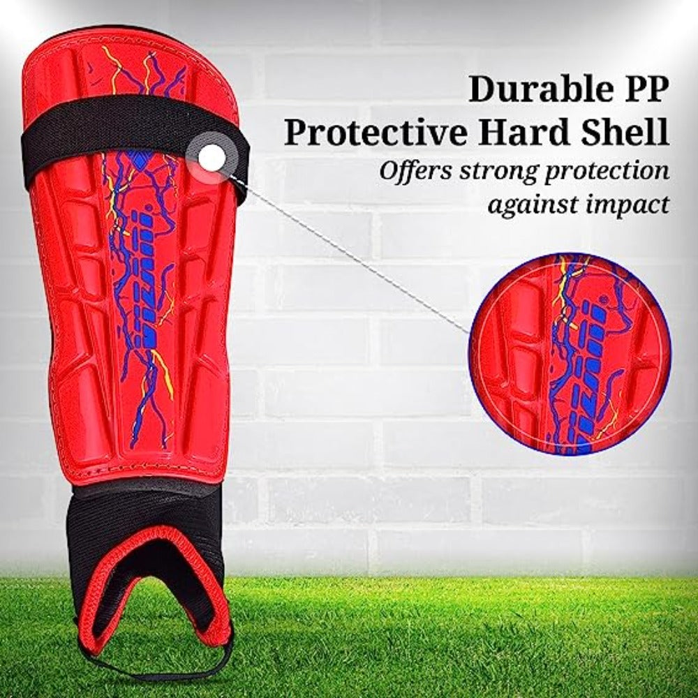 Rooks Pink Kids Soccer Shin Guards For Ages 3-12 | Lightweight & Breathable Shin Pads For Football, Hockey, Rugby