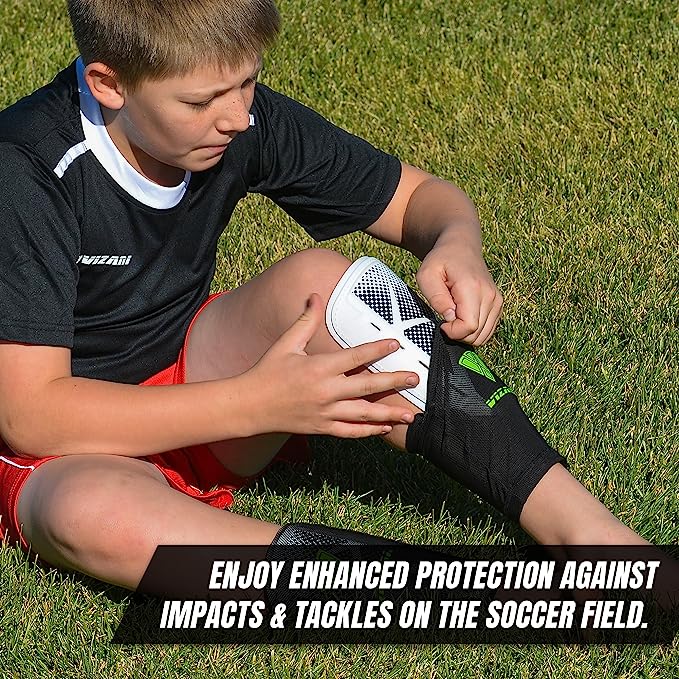 Vector Soccer Shin Guard-White - Vizari Sports