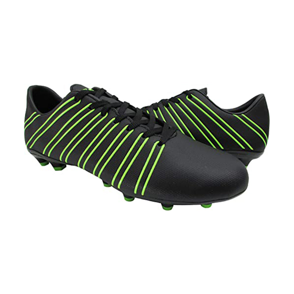 Madero Firm Ground Soccer Shoes -Black/Green - Vizari Sports