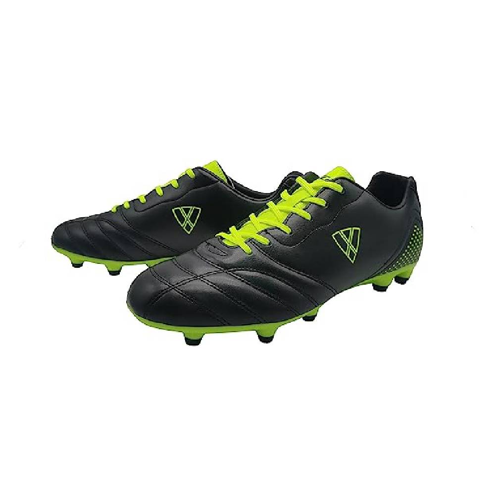 Redondo Firm Ground Soccer Shoes-Black/Green - Vizari Sports