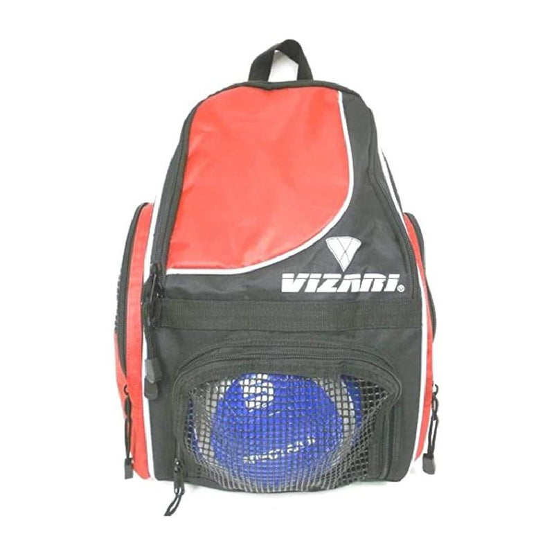 Solano Soccer Sport Backpack-Red - Vizari Sports